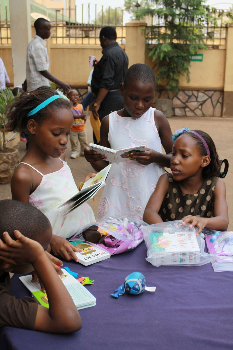Children Reading Hope Refuge School